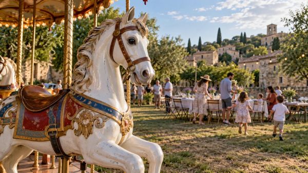 Pourquoi un carrousel est essentiel lors de tout événement familial