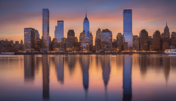 Une ville américaine dynamique, Jersey City dans le New Jersey